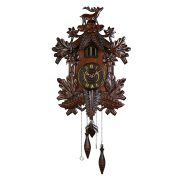   Merion fa kakukkos óra, quartz, dió színű, arab számos számlap