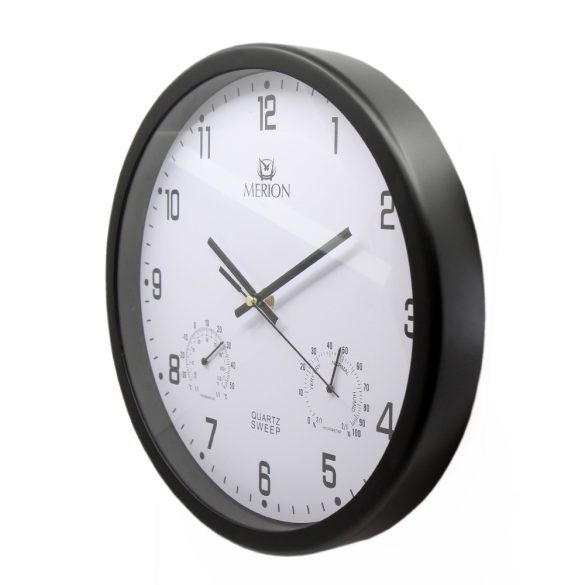 Merion falióra, quartz, fekete műanyag tok, pára + hőmérő funkció