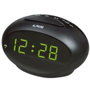 6870-2 Ceas de masă digital, carcasă neagră, afișaj verde LED 0,9” 6870-2 Ceas de masă digital, carcasă neagră, afișaj verde LED 0,9”