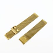 Acél karóra csat, fonott (mesh) dizájn, arany színű (IPG), 105+80 mm/18 mm Acél karóra csat, fonott (mesh) dizájn, arany színű (IPG), 105+80 mm/18 mm