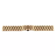 Karóra csat pillangózárral, acél, arany színű, 20mm Karóra csat pillangózárral, acél, arany színű, 20mm
