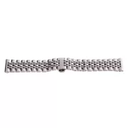 Karóra csat pillangózárral, acél, ezüst színű, 22 mm Karóra csat pillangózárral, acél, ezüst színű, 22 mm