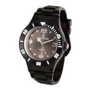 7538-5 Tiko Time ceas de damă din plastic, quartz, negru