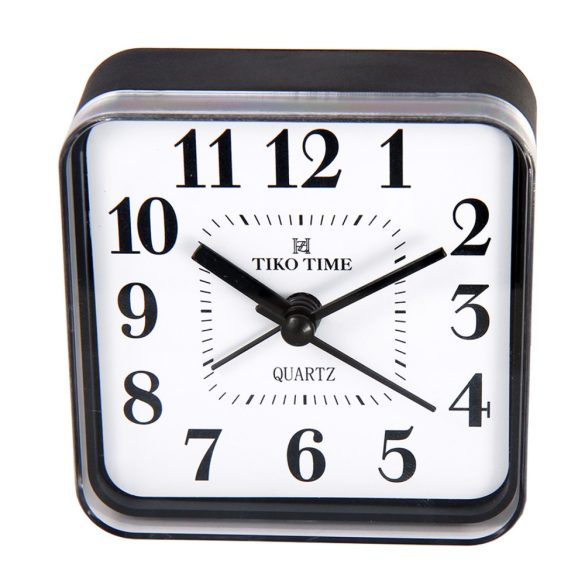 Ceas deșteptător Tiko Time negru