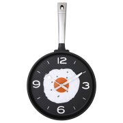 Tiko Time falióra, quartz (fekete serpenyő)