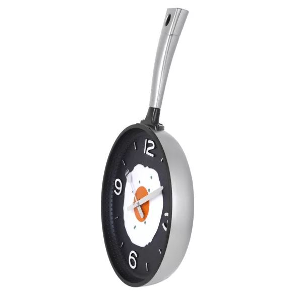 Tiko Time falióra, quartz (fekete serpenyő)