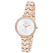 ASTRON 8009-8 divatos női karóra, rózsaarany színű nemesacél tok, rózsaarany színű nemesacél csat, ezüst színű számlap, keményített ásványüveg, quartz szerkezet, cseppmentes vízállóság ASTRON 8009-8 divatos női karóra, rózsaarany színű nemesacél tok, rózsaarany színű nemesacél csat, ezüst színű számlap, keményített ásványüveg, quartz szerkezet, cseppmentes vízállóság