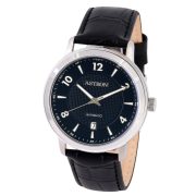 ASTRON 8052-1 férfi karóra, ezüst színű anemesacél tok, fekete színű bőrszíj, fekete számlap, keményített ásványüveg, mechanikus automata szerkezet, WR50M vízállóság ASTRON 8052-1 férfi karóra, ezüst színű anemesacél tok, fekete színű bőrszíj, fekete számlap, keményített ásványüveg, mechanikus automata szerkezet, WR50M vízállóság