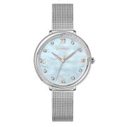 ASTRON 8065-2 női karóra, ezüst színű nemesacél tok, ezüst színű milánói csat, kék számlap, keményített ásványüveg, quartz szerkezet, WR 50M vízállóság ASTRON 8065-2 női karóra, ezüst színű nemesacél tok, ezüst színű milánói csat, kék számlap, keményített ásványüveg, quartz szerkezet, WR 50M vízállóság