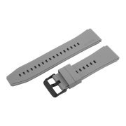 Műanyag okosóra szíj, gyorskioldós, szürke színű, normál hossz, 22mm Műanyag okosóra szíj, gyorskioldós, szürke színű, normál hossz, 22mm