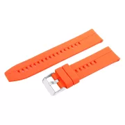 Műanyag okosóra szíj, gyorskioldós, narancs színű, normál hossz, 22mm Műanyag okosóra szíj, gyorskioldós, narancs színű, normál hossz, 22mm