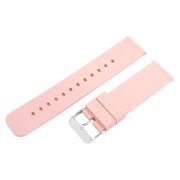 Műanyag okosóra szíj, gyorskioldós, púder színű, normál hossz, 22mm Műanyag okosóra szíj, gyorskioldós, púder színű, normál hossz, 22mm