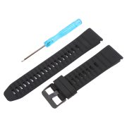   Garmin QuickFit, szilikon, fekete színű okosóra szíj, 22 mm