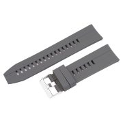 Műanyag okosóra szíj, gyorskioldós, szürke színű, normál hossz, 24 mm Műanyag okosóra szíj, gyorskioldós, szürke színű, normál hossz, 24 mm