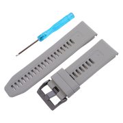 Garmin QuickFit, szilikon, szürke színű, normál hossz, 26 mm Garmin QuickFit, szilikon, szürke színű, normál hossz, 26 mm