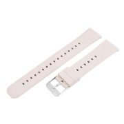 Műanyag okosóra szíj, gyorskioldós, bézs színű, normál hossz, 18 mm Műanyag okosóra szíj, gyorskioldós, bézs színű, normál hossz, 18 mm
