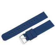 Műanyag okosóra szíj, gyorskioldós, kék színű, normál hossz, 20 mm Műanyag okosóra szíj, gyorskioldós, kék színű, normál hossz, 20 mm