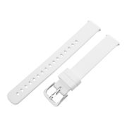 Műanyag okosóra szíj, gyorskioldós, fehér színű, normál hossz, 12 mm Műanyag okosóra szíj, gyorskioldós, fehér színű, normál hossz, 12 mm