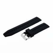 Műanyag szíj, fekete színű, 24 mm Műanyag szíj, fekete színű, 24 mm