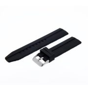 Műanyag szíj, fekete színű, 22 mm Műanyag szíj, fekete színű, 22 mm