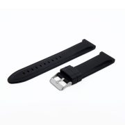 Műanyag szíj, fekete színű, 22 mm Műanyag szíj, fekete színű, 22 mm