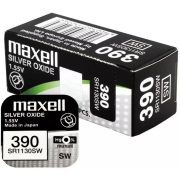 390 (SR1130SW) ezüst-oxid gombelem, bl1 (Maxell) 390 (SR1130SW) ezüst-oxid gombelem, bl1 (Maxell)