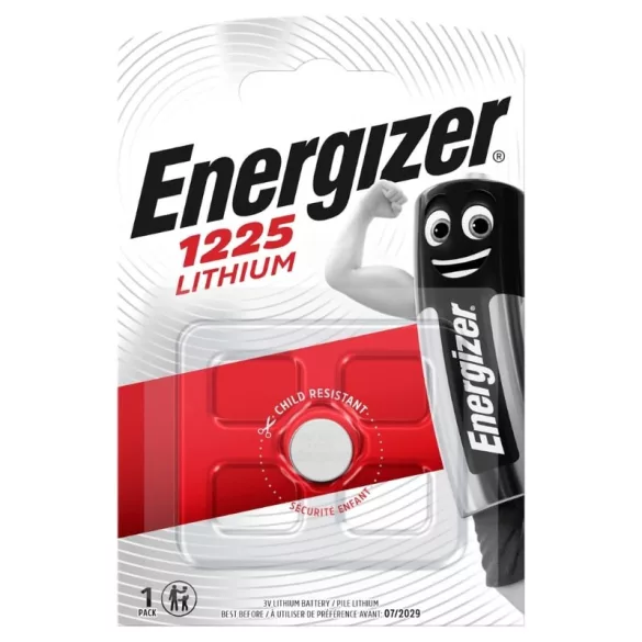 Energizer CR1225 lithium gombelem, 1db/csomag