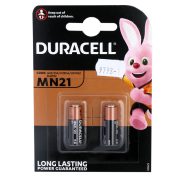 Duracell MN21, 12 V riasztó elem, 2db/csomag