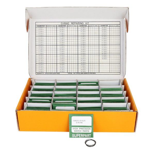 Hátlap szimering, 80-580 mm x 0.5 mm, 465 db / szett