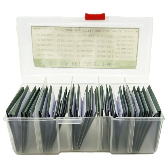 Üveg szimering szett, 335-460x0.9, 84 db / szett