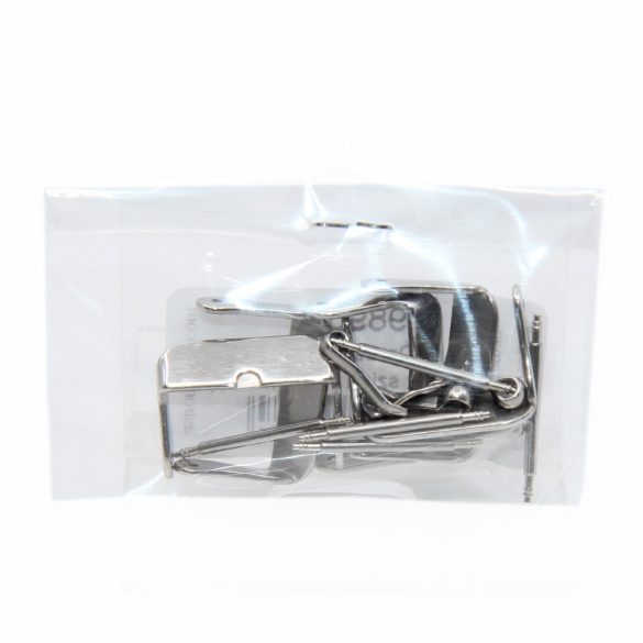 Óraszíj zár, 18mm, ezüst színű, bl5 / db