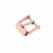 Óraszíj zár, 12 mm, rózsaarany színű / db