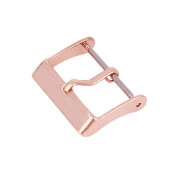 Óraszíj zár, 22 mm, rózsaarany színű / db