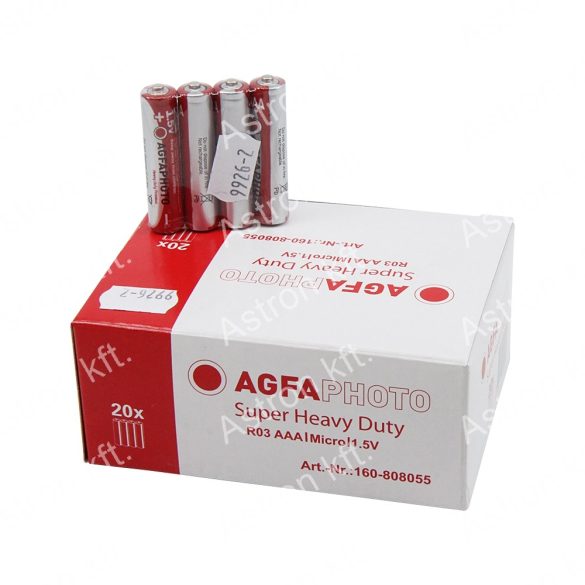 AgfaPhoto féltartartós mikro elem Fol 4db/csomag