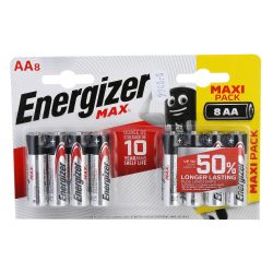 Energizer, Max Alkáli Ceruza Elem, AA B4+4 / db