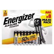 Energizer Power, Alkáli Mikro elem, AAA, 8db/csomag