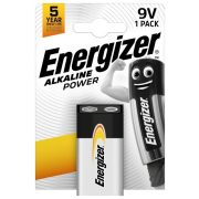 Energizer Power Alkáli 9V Elem 1db/csomag Energizer Power Alkáli 9V Elem 1db/csomag