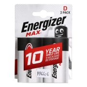 Energizer Max, Alkáli Góliát Elem D 2db/csomag Energizer Max, Alkáli Góliát Elem D 2db/csomag