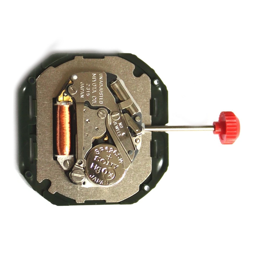 Miyota 2315 quartz szerkezet, dátum 3 óránál, 3 mutatós - de