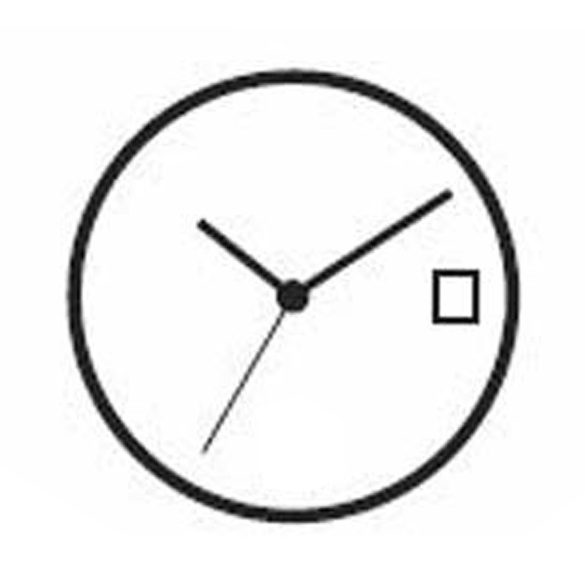 Hattory AL32A D3 quartz karóra szerkezet, 3 mutatós, dátum 3 óránál