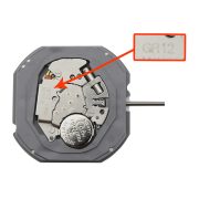 Miyota GR12 quartz szerkezet, 3 mutatós, dátum 6 óránál Miyota GR12 quartz szerkezet, 3 mutatós, dátum 6 óránál